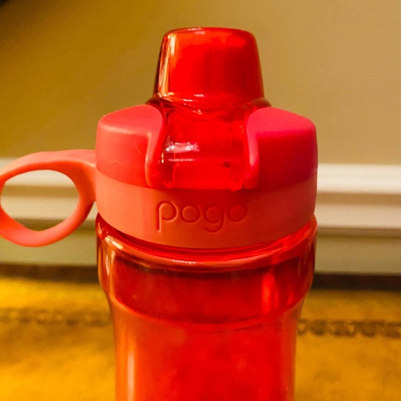 Pogo BPA-Free Tritan Plastic Water Bottle with Chug Lid 18 Oz Pink - Picture 3 of 5